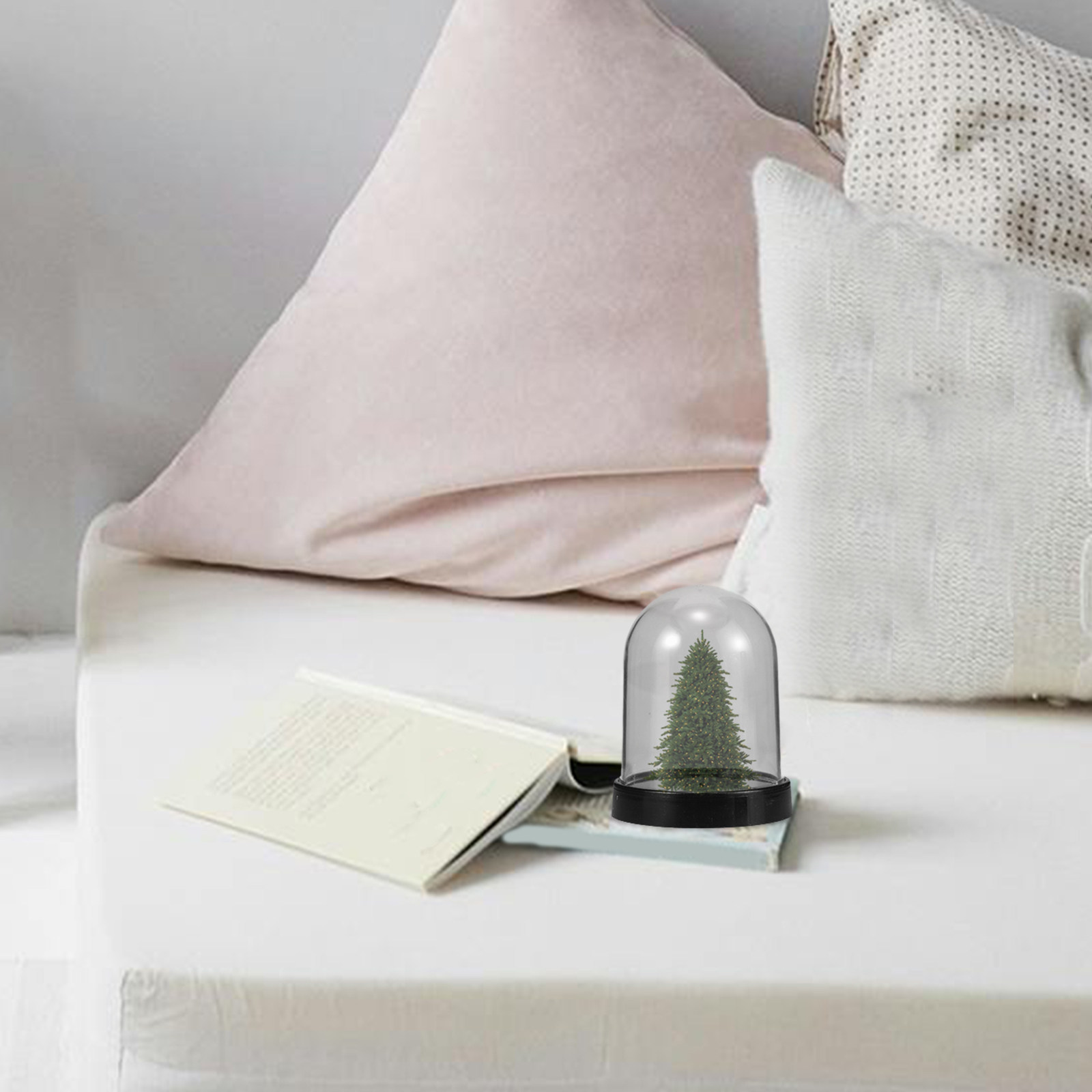 Plastic Dome Clear - 5 مجموعات من حاويات العرض البلاستيكية