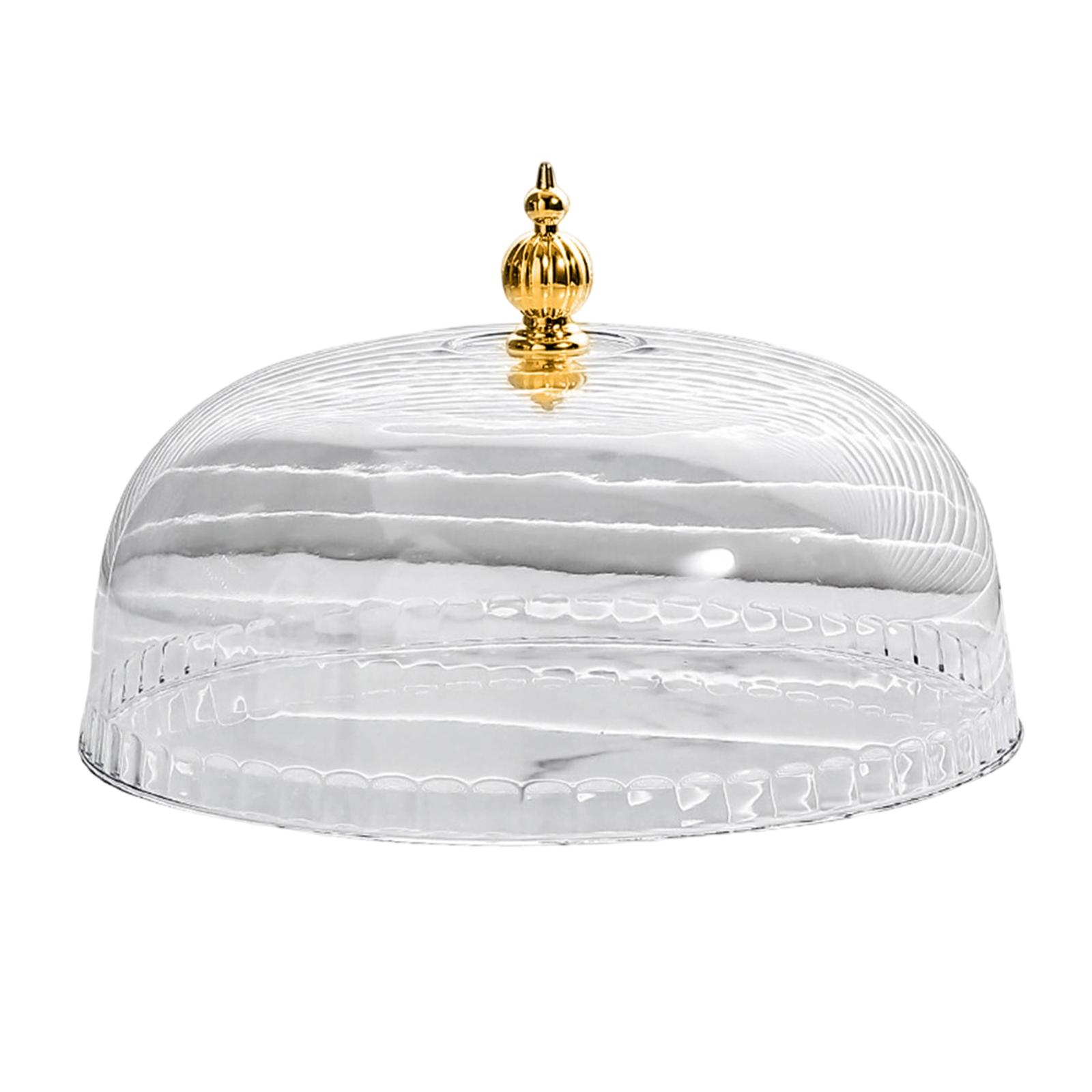 غطاء شفاف دائري لعرض المعجنات، - مراجعة Plastic Dome Clear وسعره