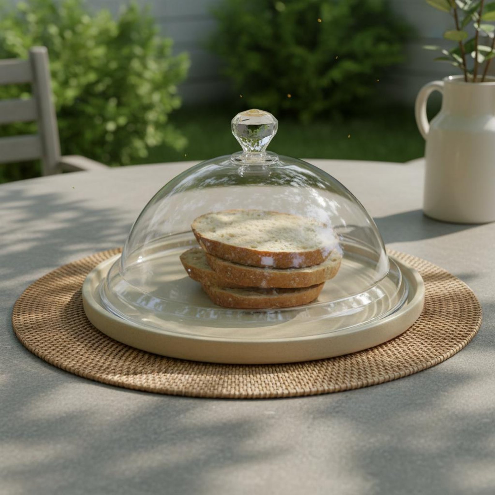 غطاء حماية للطعام آمن للثلاجة، - مراجعة Plastic Dome Clear وسعره