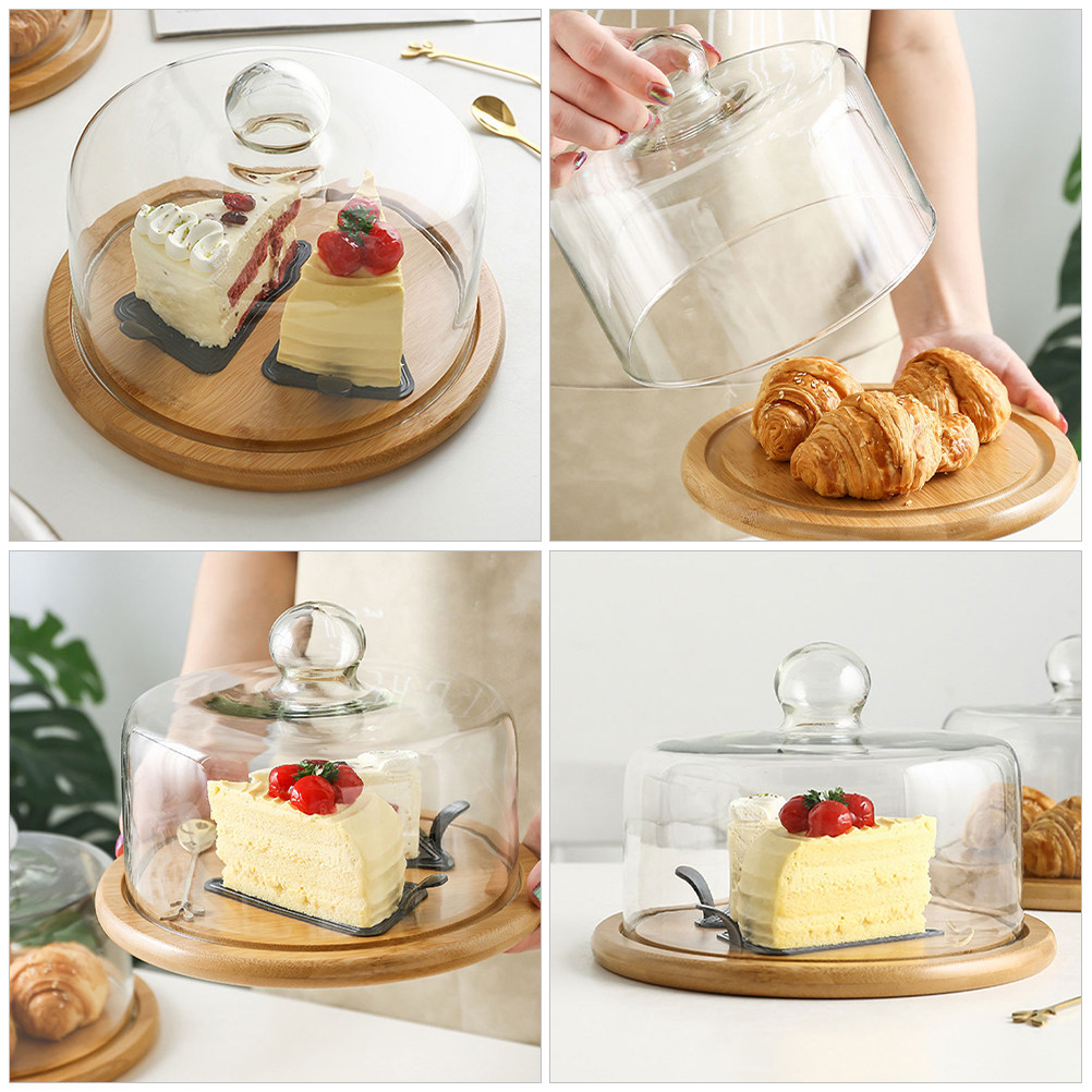 غطاء قبة زجاجي شفاف بقطر 18 سم - مراجعة Plastic Dome Clear وسعره