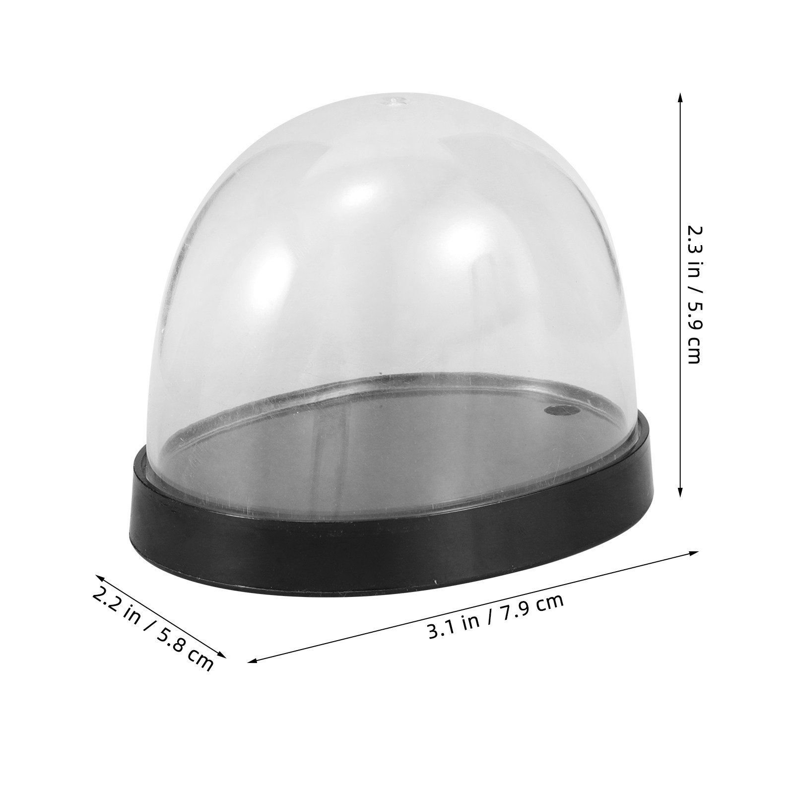 5 مجموعات من قباب البلاستيك ال - مراجعة Plastic Dome Clear وسعره