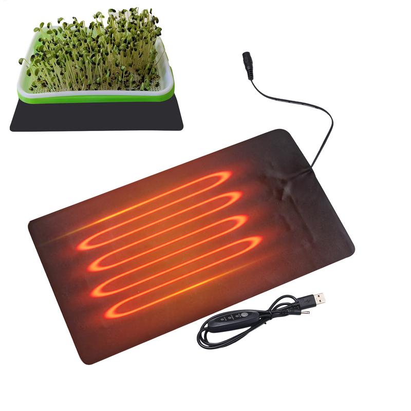 سجادة تدفئة النباتات من الجلد  - مراجعة Heat Mat Seedling وسعره