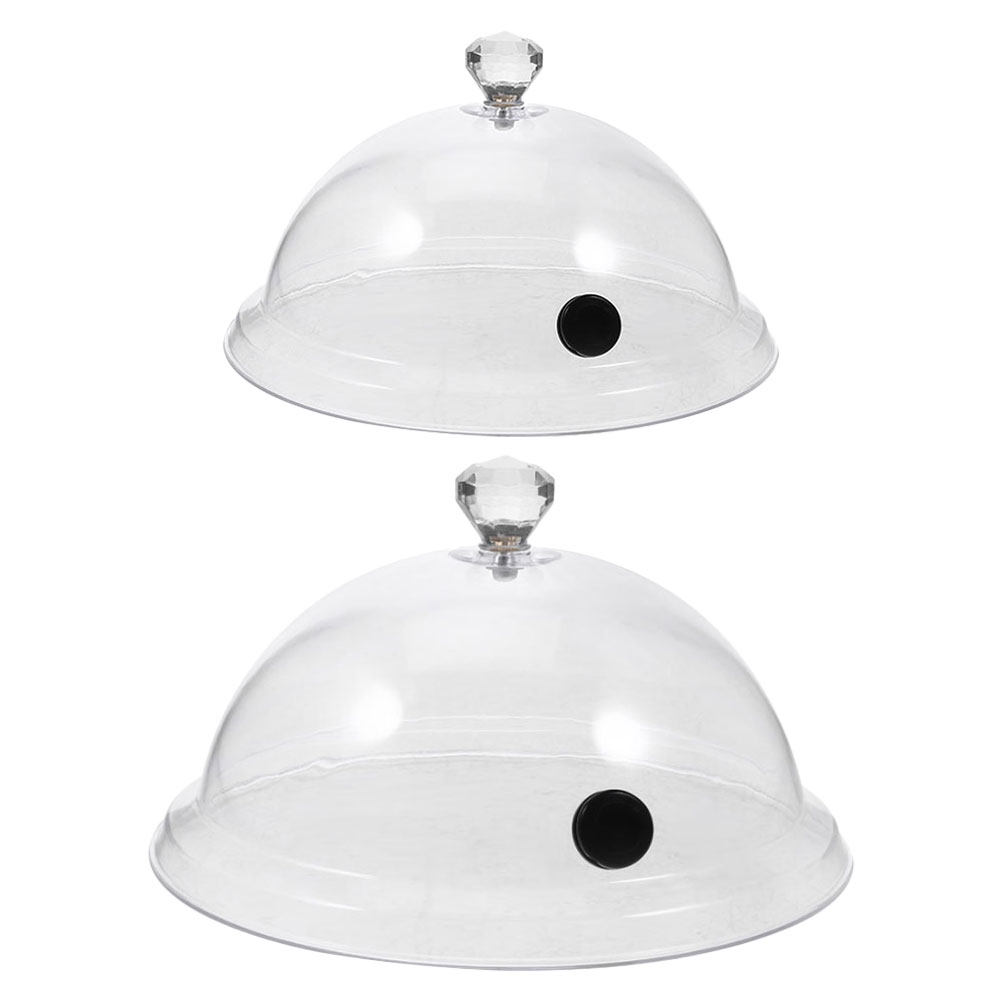 قطعتان من أغطية الأكريليك الشف - مراجعة Plastic Dome Clear وسعره
