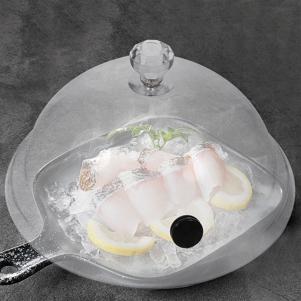 قطعتان من أغطية الأكريليك الشف - مراجعة Plastic Dome Clear وسعره